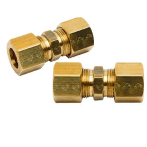 União compressão tubo