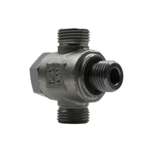 Banjo Tee Rosca Métrica Orientável com Vedação por Anel ED